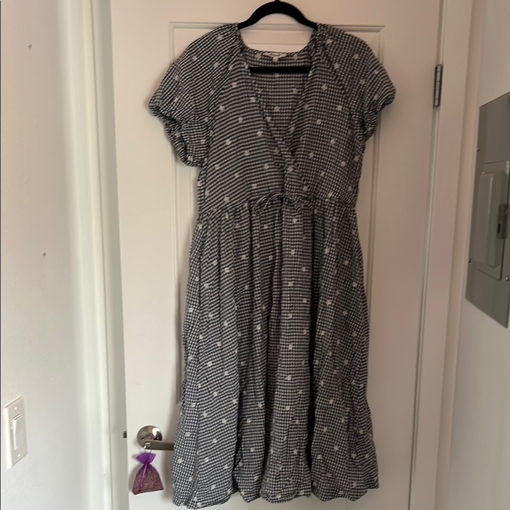 Gingham Checkered Dress